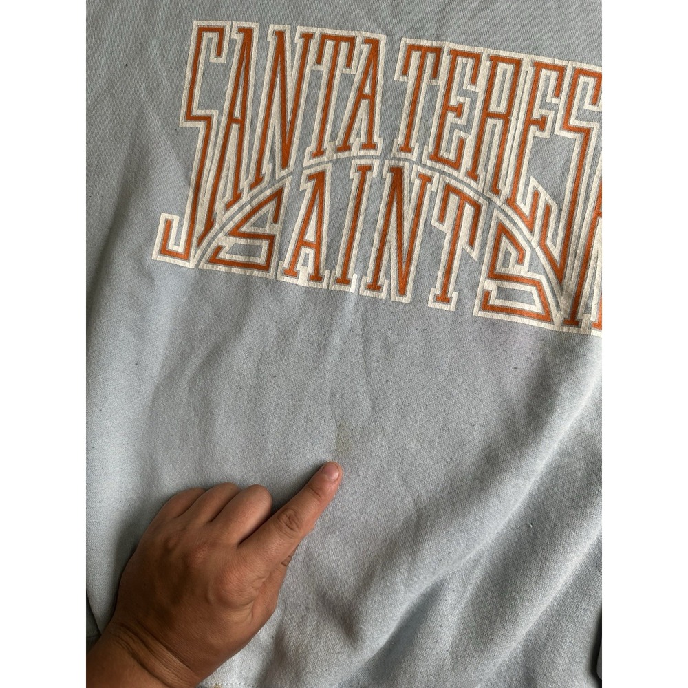 Mens Soffe Heavy Sweats Santa Teresa Saints Crewneck USA, Size XL - Picture 6 of 10